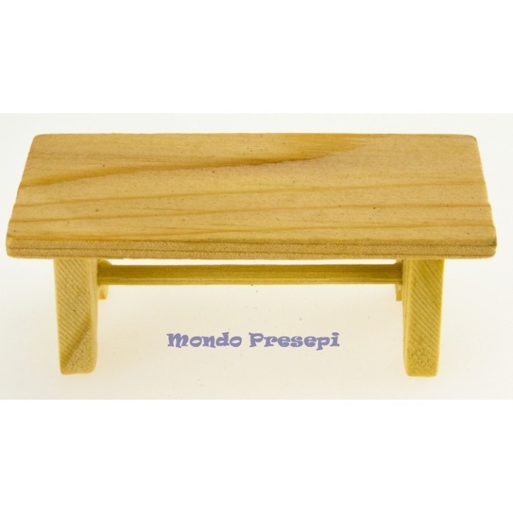 Wooden table cm 8x3,5x3 h