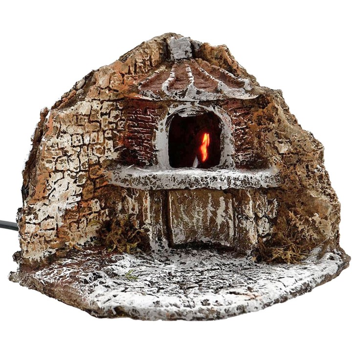 Angolo con forno con fuco cm 11,5x13x12 h.