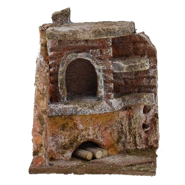 Angular oven for presepe cm 7x6x8, 5 h. 
