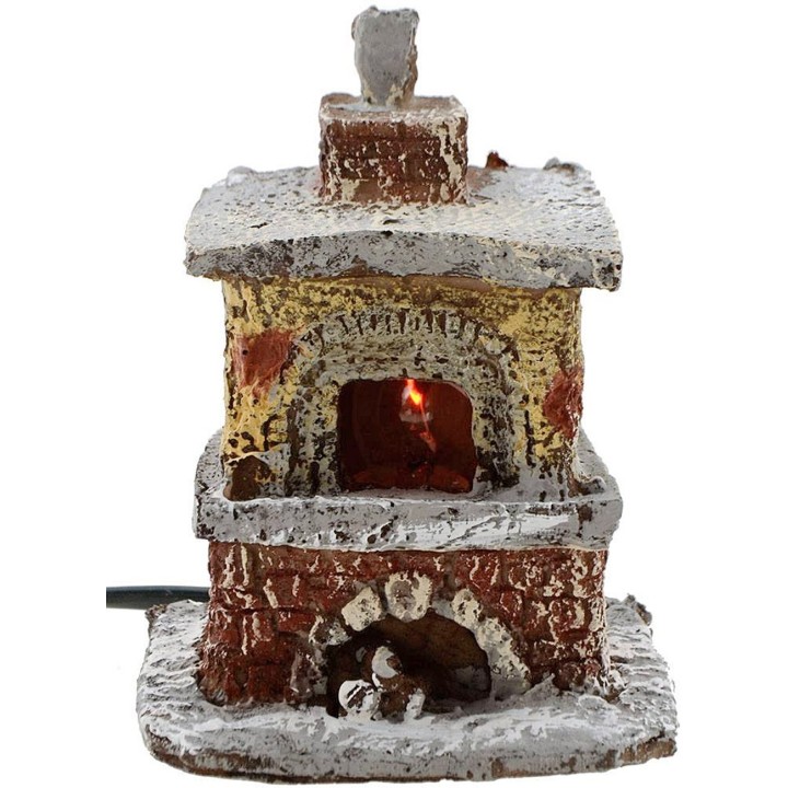 Forno in resina funzionante cm 9x6x11 h.