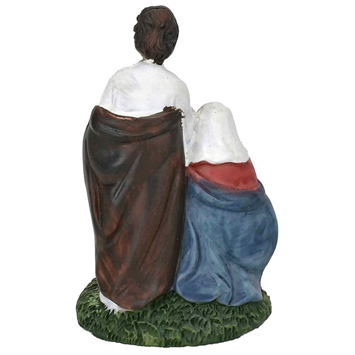 Natividad en resina de 4,2x4,2x6,7 cm h