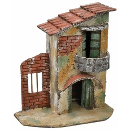 Casa due piani con balcone 24x14x26h