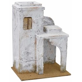 Casa araba con portico cm 19,5x14,5x26,5 h