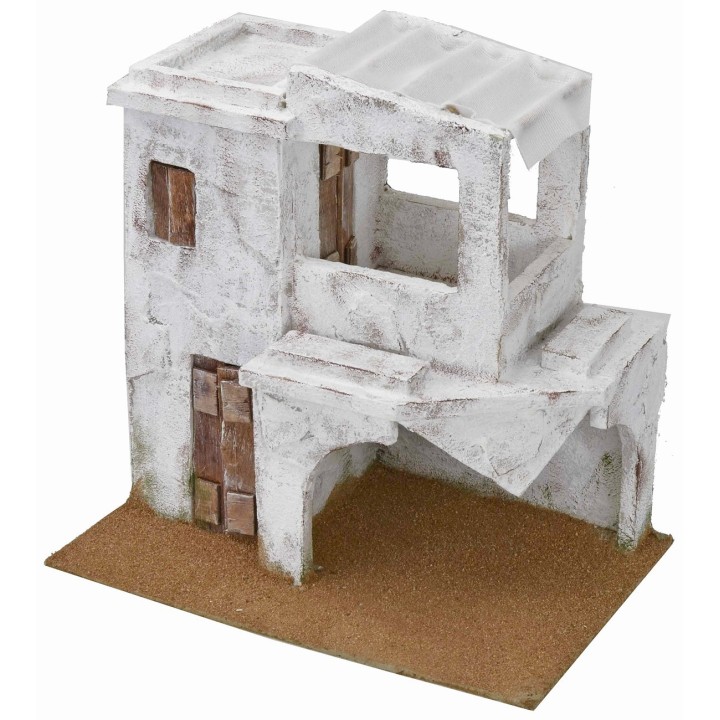 Casa araba con portico cm 29x19x28,5 h