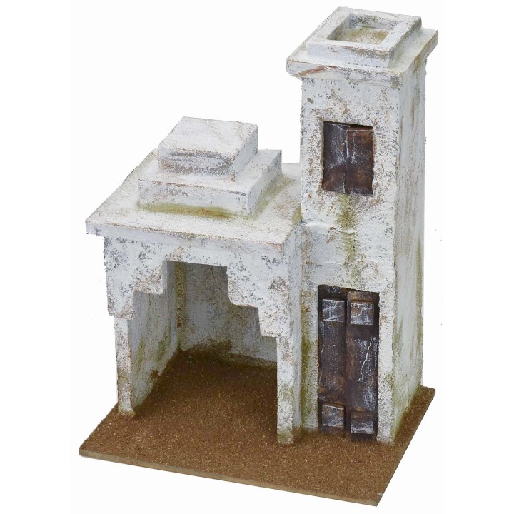 Casa araba con bottega cm 29x19,5x28,5 h