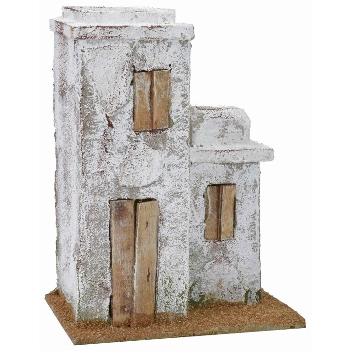 Casa árabe doble de 11,5x8,5x16 cm h