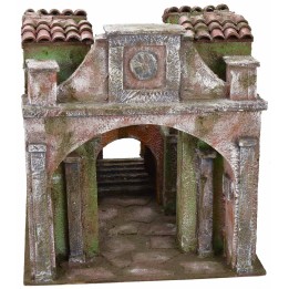 Palacio con claustro interno cm 29x39x30 h