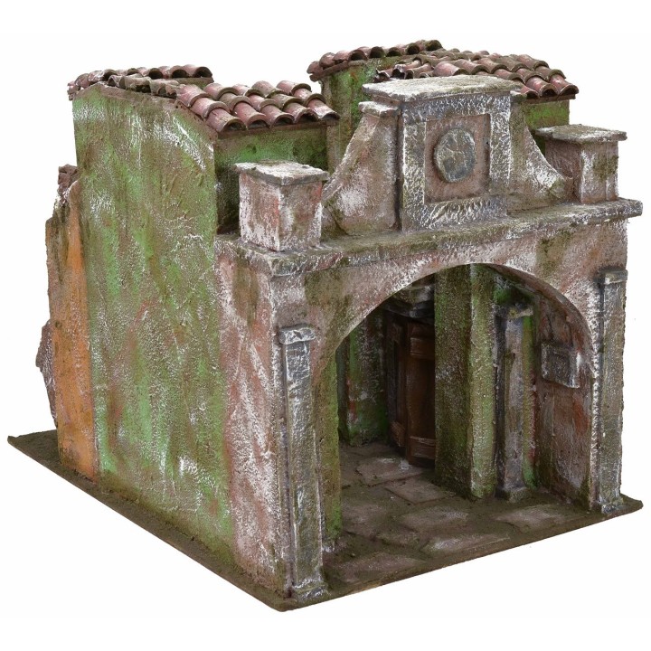 Palazzo con chiostro interno cm 29x39x30 h