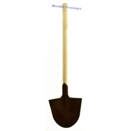 Rusted wooden shovel 10.5 cm h.