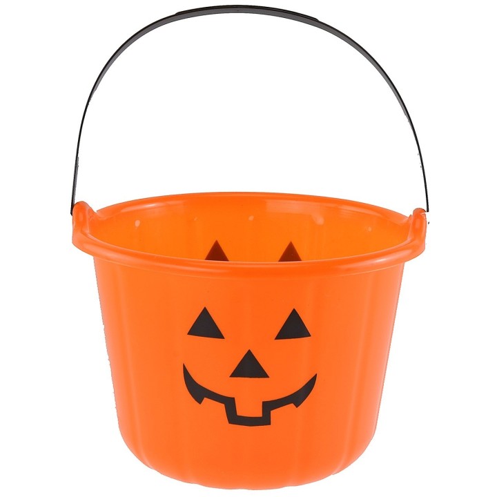 Cubo de dulces para Halloween cm ø 20x14 h