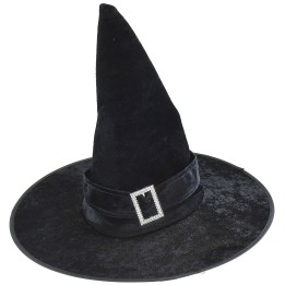 Halloween witch hat ø 19 cm