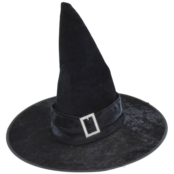 Halloween witch hat ø 19 cm