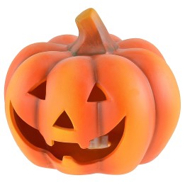 Calabaza con luces LED que cambian de color a pilas para