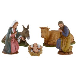 Natività set 5 pz 10 cm Landi Moranduzzo