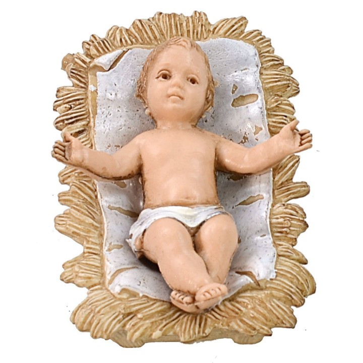 Nativity set 5 pcs 10 cm Landi Moranduzzo