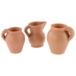 Set 3 anfore h 3-3,5 cm