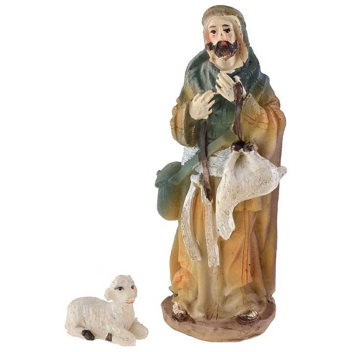 Nativity 10 subjects series 12 cm in resin