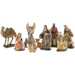 Nativity 10 subjects series 15 cm in resin