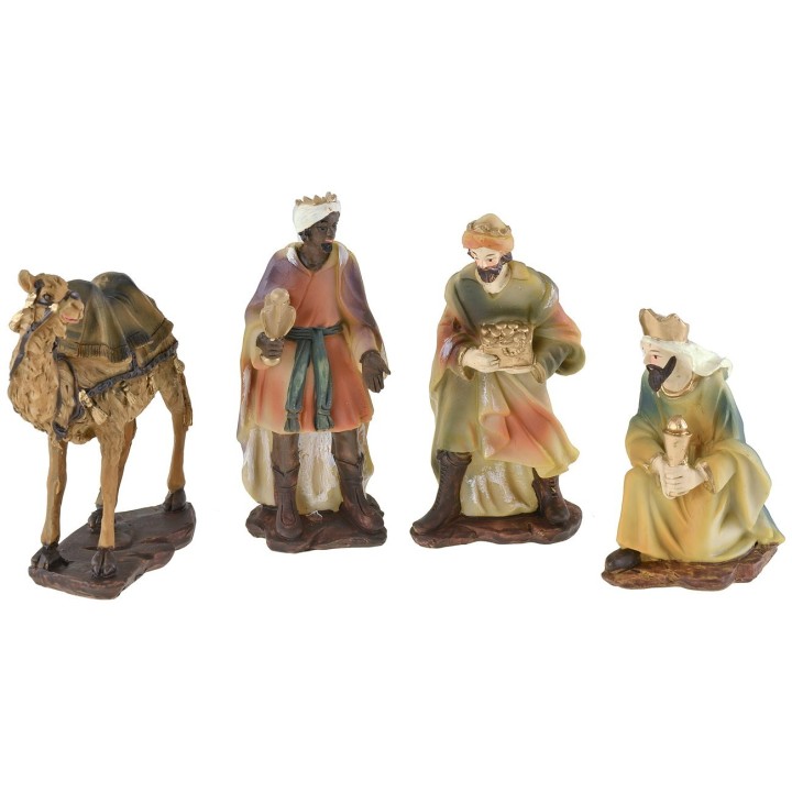 Natividad 10 figuras serie 15 cm en resina