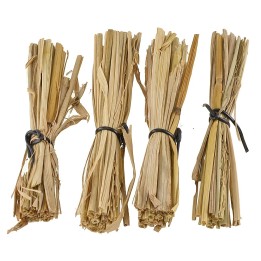 Set 4 fascine di paglia 11 cm