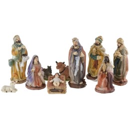 Natividad 10 figuras serie 9 cm en resina