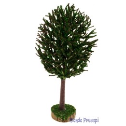 Albero verde cm 17 h.