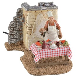 Oste in movimento serie 10 cm Landi Moranduzzo