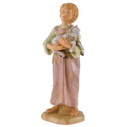 Little girl with goat in her arms 19 cm Fontanini series