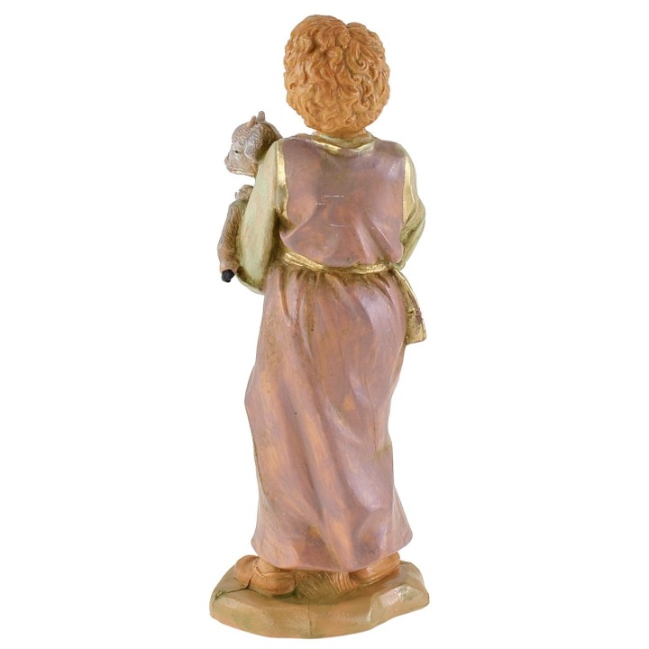 Bambina con capretta in braccio serie 19 cm Fontanini