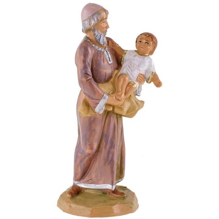 Profeta con niño 12 cm Fontanini