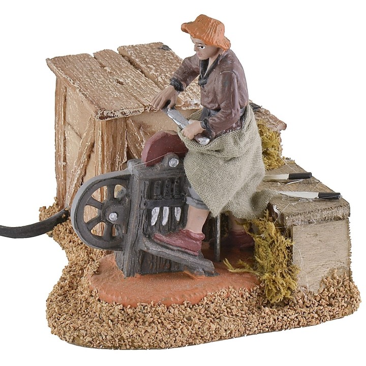 Afilador en movimiento 8 cm Oliver