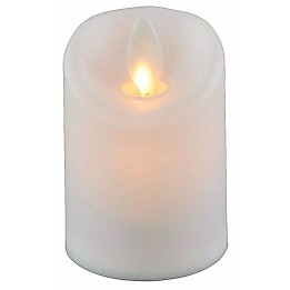 Lumino fiamma led tremolante a batteria h 7 cm