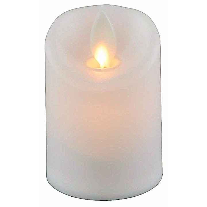 Lumino fiamma led tremolante a batteria h 7 cm