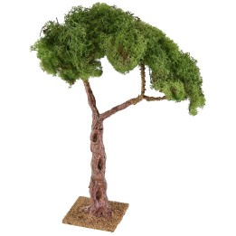 Albero con chioma e base cm 8x8x31 h