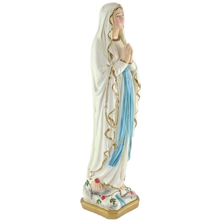 Madonna of Lourdes in resin h 41.5 cm