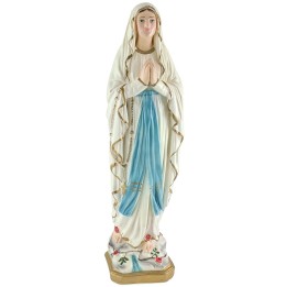 Madonna di Lourdes in resina h 41,5 cm
