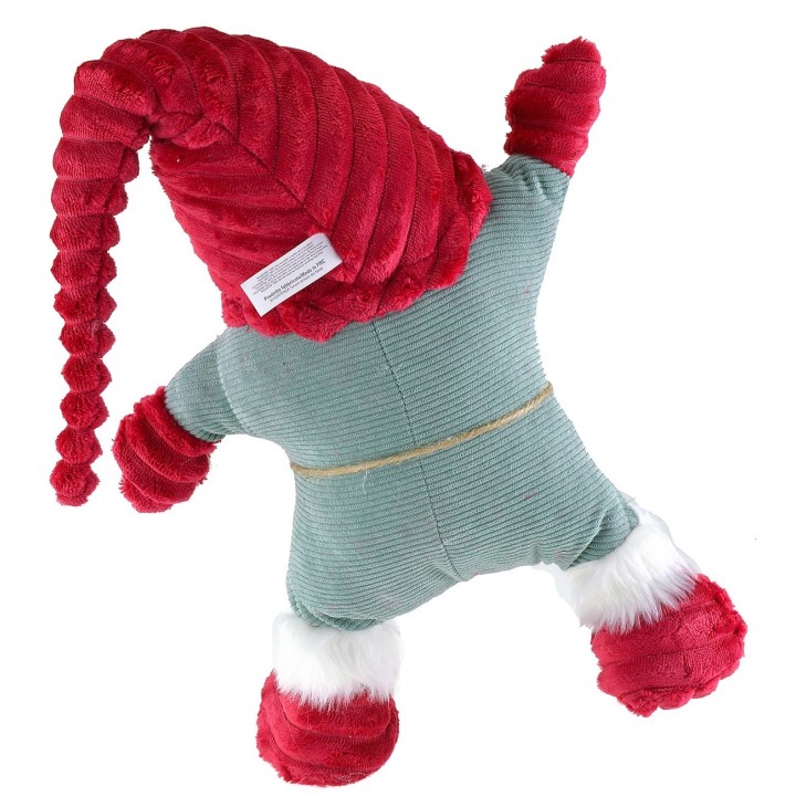 Gnomo navideño con barba h 63 cm