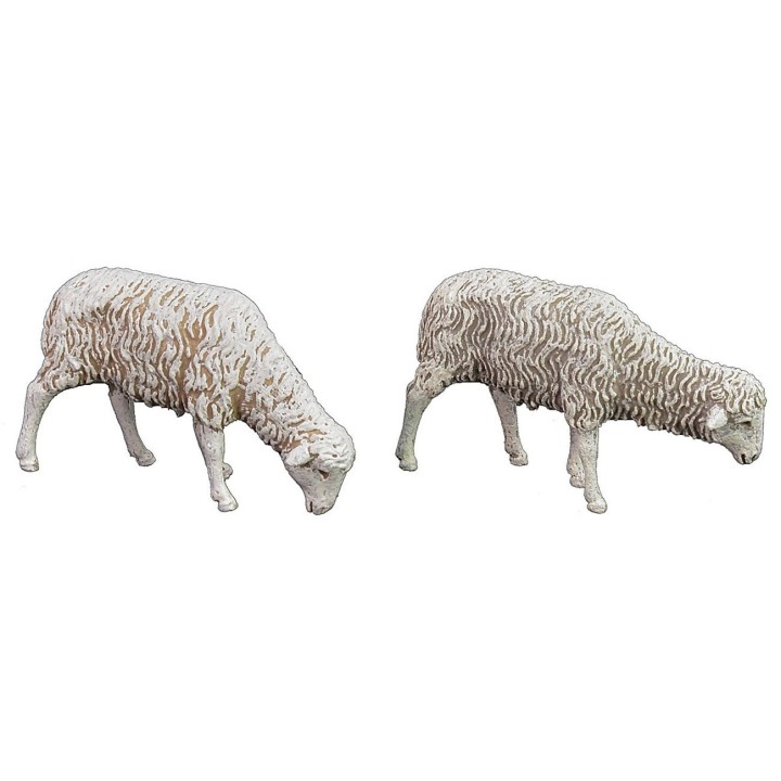 Set 8 pecore Landi Moranduzzo per statue 12 cm