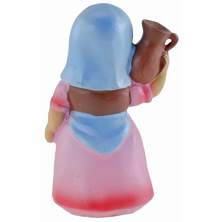 Pastorella con anfora in resina cm 10 stile bambino Oliver