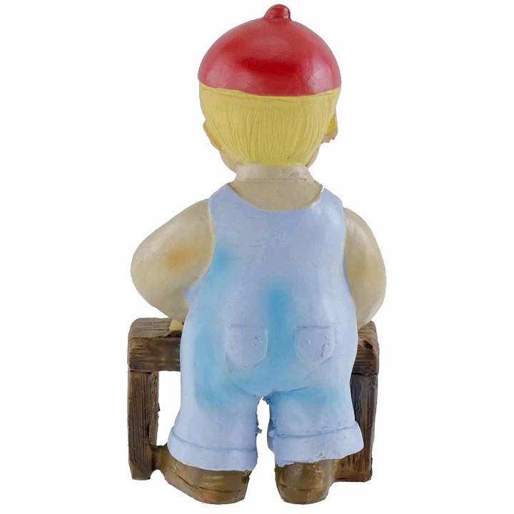 Falegname in resina cm 10 stile bambino Oliver