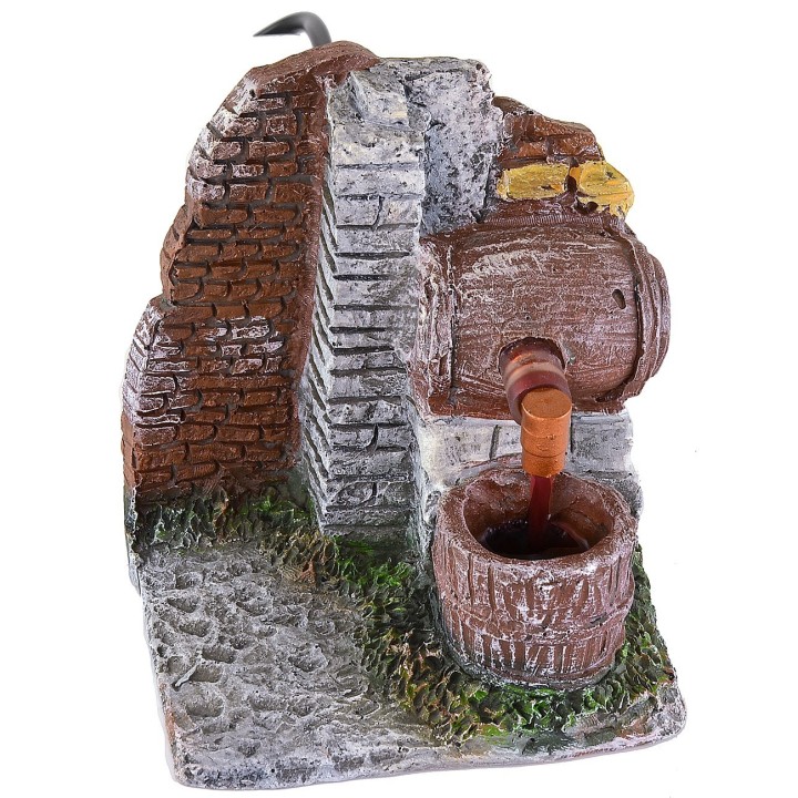 Botte in resina funzionante cm 9,5x12,5x11 h
