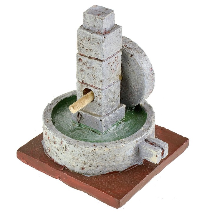 Frantoio in resina cm 7x7x9 h