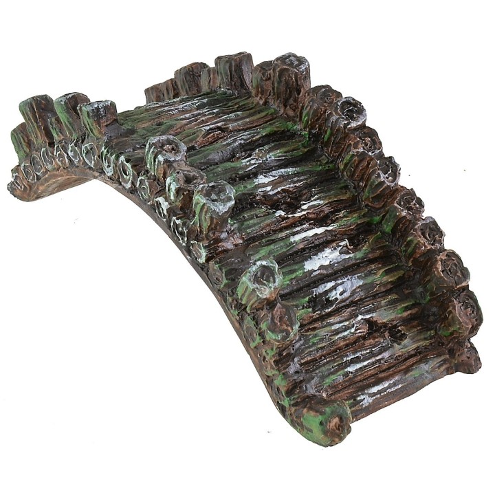 Puente de resina efecto madera cm 5x13x4,8 h