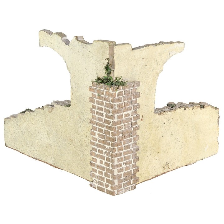 Ambientazione in resina per presepe cm 20x17,5x16 h