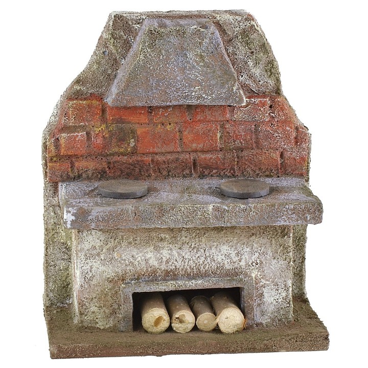 Cucina con cappa cm 12x6x14,5 h per statue cm 12