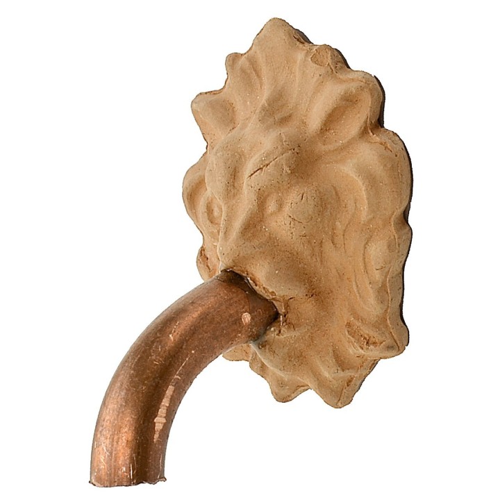 Cabeza de león con pico para fuente cm 2,5x3,1 h