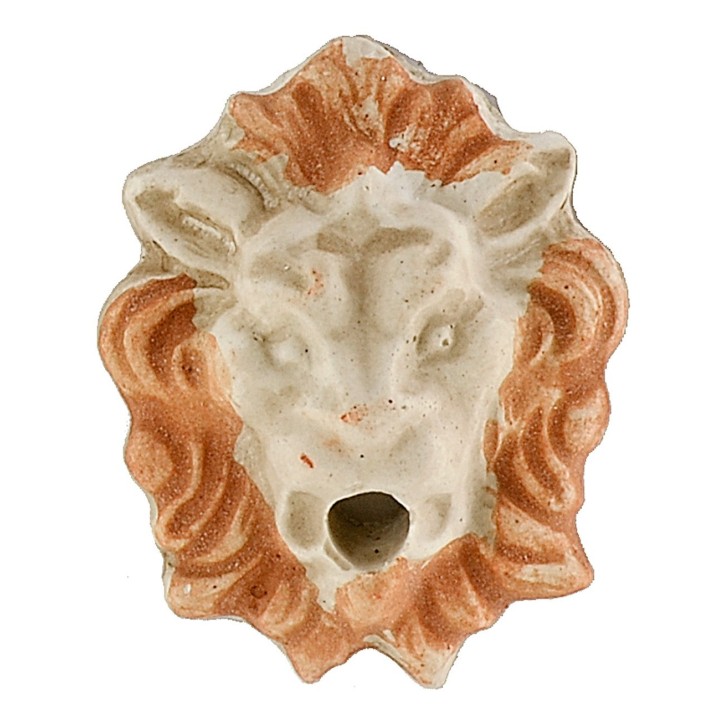 Lion head for fountain 3.9x4.8 cm h
