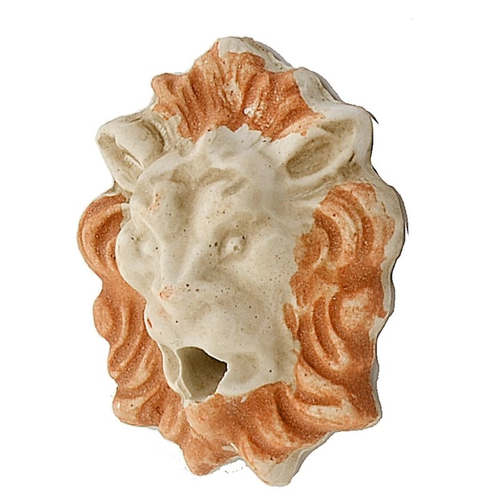 Cabeza de león para fuente cm 3,9x4,8 h
