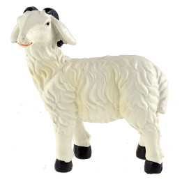 Sheepskin with yellow streaks for statues 20-24 cm