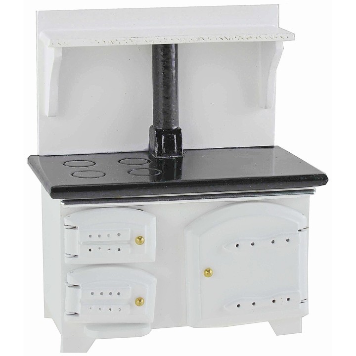 Estufa blanca para cocina de 9,5x5x11,5 cm h